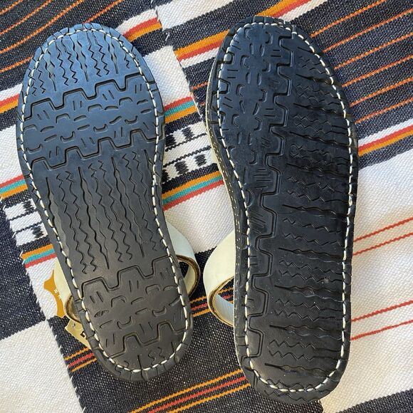 NWT Natural Sur Avarca Leather Sandals. Spain. Menorquinas. Slingback Strap. 37 - Picture 4 of 12